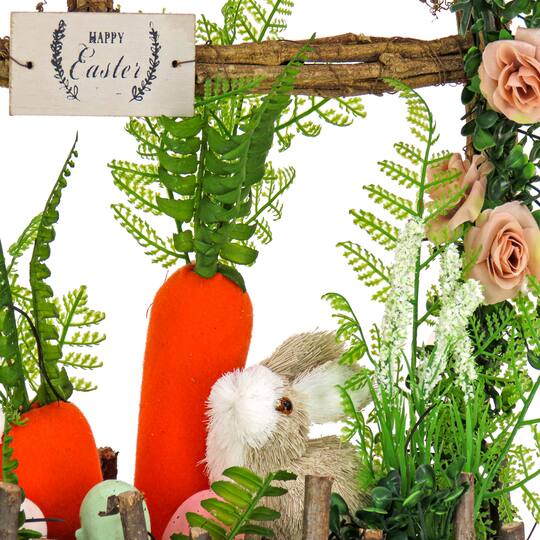 19" Easter Garden Windowpane Accent